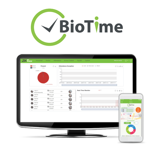 برنامج الدوام الشهير BioTIME 8.5